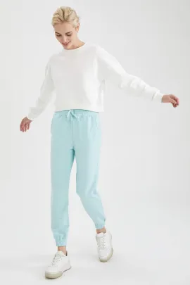 Спортивные штаны DeFacto, Цвет: Голубой, Размер: S