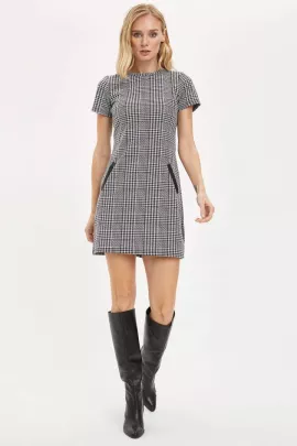 Платье DeFacto, Цвет: Серый, Размер: XL