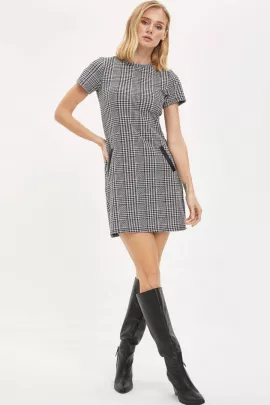 Платье DeFacto, Цвет: Серый, Размер: XL, изображение 4