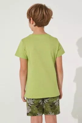 Пижама (комплект) Penti, Цвет: Зеленый, Размер: 3-4 года, изображение 3