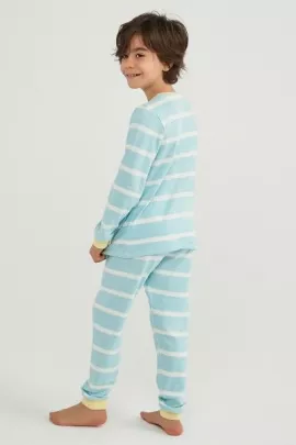 Пижама (комплект) Penti, Цвет: Голубой, Размер: 3-4 года, изображение 2