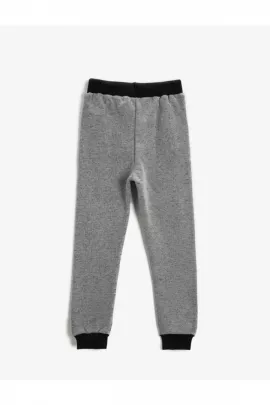 Спортивные штаны Koton, Цвет: Серый, Размер: 4-5 лет, изображение 2