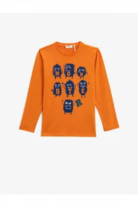 Oglan çagalar üçin futbolka Koton, Reňk: Mämişi, Ölçeg: 5-6 ýaş