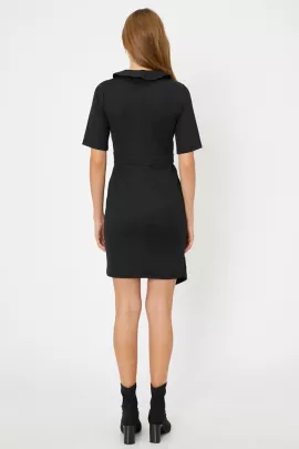 Платье Koton, Цвет: Черный, Размер: S, изображение 2
