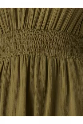 Платье Koton, Цвет: Хаки, Размер: 38, изображение 6