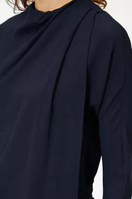 Блузкa Koton, Цвет: Темно-синий, Размер: 34, изображение 5