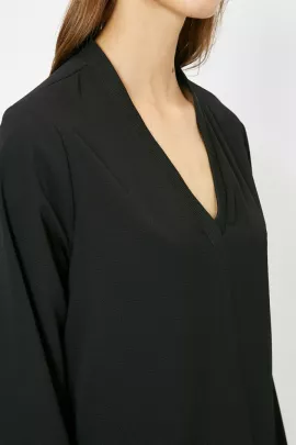 Блузкa Koton, Цвет: Черный, Размер: 34, изображение 2