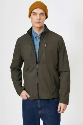 Куртка Koton, Цвет: Зеленый, Размер: M
