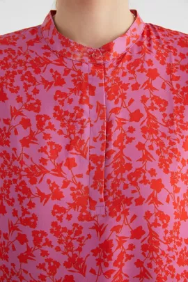 Платье TRENDYOL MODEST, Цвет: Розовый, Размер: 36, изображение 3
