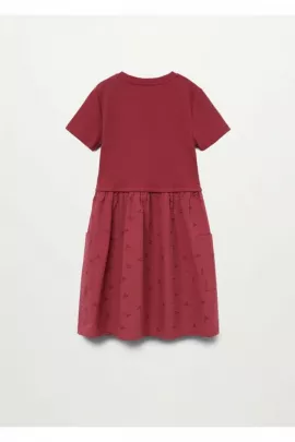 Платье Mango, Цвет: Красный, Размер: 7-8 лет, изображение 2