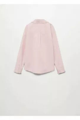 Рубашка Mango, Цвет: Розовый, Размер: 7-8 лет, изображение 2