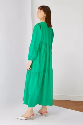 Платье TRENDYOL MODEST, Цвет: Зеленый, Размер: 38, изображение 5