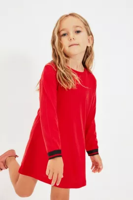 Платье TRENDYOLKIDS, Цвет: Красный, Размер: 4-5 лет