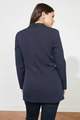 Пиджак TRENDYOLMILLA, Цвет: Темно-синий, Размер: 44, изображение 5