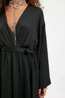 Платье TRENDYOLMILLA, Цвет: Черный, Размер: 38, изображение 4