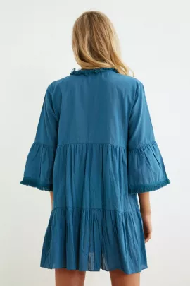 Платье TRENDYOLMILLA, Цвет: Голубой, Размер: 36, изображение 3