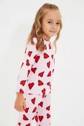 Пижама TRENDYOLKIDS, Цвет: Красный, Размер: 3-4 года, изображение 2