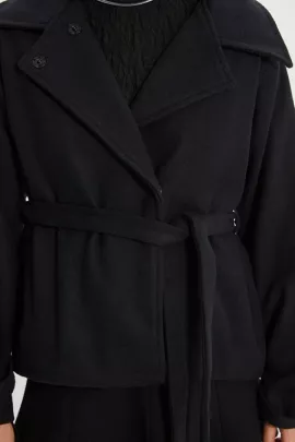 Пальто TRENDYOLMILLA, Цвет: Черный, Размер: 36, изображение 4