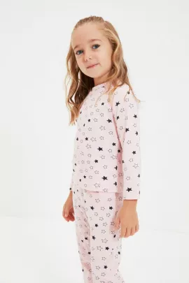 Пижама TRENDYOLKIDS, Цвет: Розовый, Размер: 7-8 лет, изображение 2