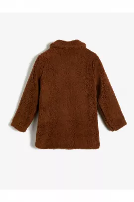 Пальто Koton, Цвет: Коричневый, Размер: 6-7 лет, изображение 2