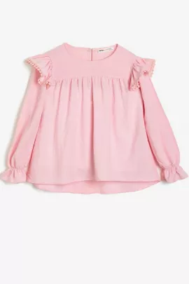 Блузка Koton, Цвет: Розовый, Размер: 3-4 года