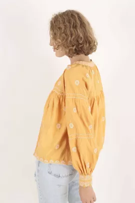 Блузка Modagusto, Цвет: Желтый, Размер: M, изображение 4