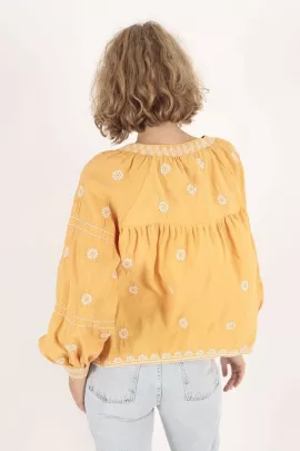 Блузка Modagusto, Цвет: Желтый, Размер: M, изображение 5