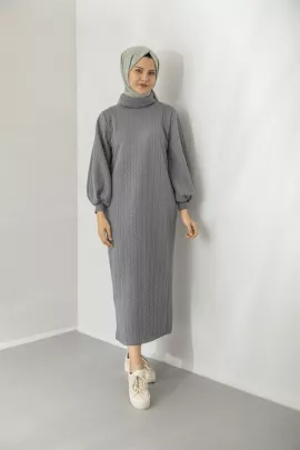 Платье Modarana, Цвет: Серый, Размер: 40, изображение 3