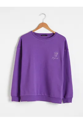 Свитер LC Waikiki, Цвет: Сиреневый, Размер: L