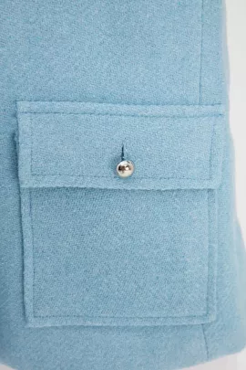 Пиджак TRENDYOLMILLA, Цвет: Голубой, Размер: 44, изображение 4