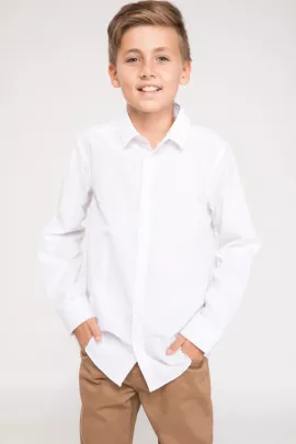 Рубашка DeFacto, Цвет: Белый, Размер: 13-14 лет