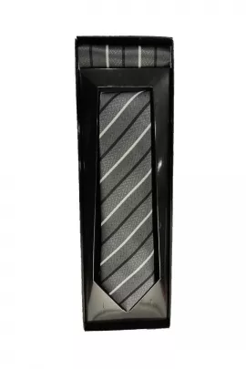 Галстук Elegante Cravatte, Цвет: Серый, Размер: STD