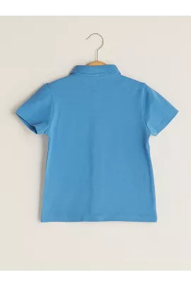 Рубашка LC Waikiki, Цвет: Голубой, Размер: 9-12 мес., изображение 3