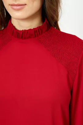 Блузка Koton, Цвет: Красный, Размер: 44, изображение 6