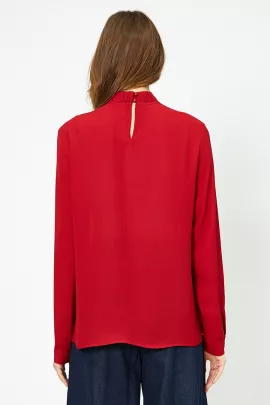 Блузка Koton, Цвет: Красный, Размер: 44, изображение 5