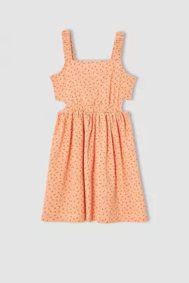 Платье DeFacto, Цвет: Оранжевый, Размер: 10-11 лет