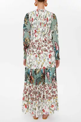 Платье SOCIETA, Цвет: Хаки, Размер: 38, изображение 4