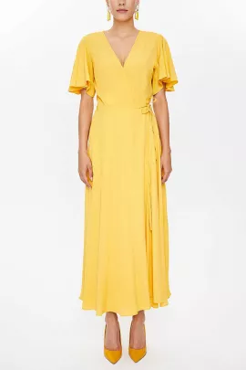 Платье SOCIETA, Цвет: Желтый, Размер: 42