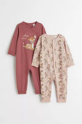 Пижама H&M, Цвет: Разноцветный, Размер: 2-4 мес.
