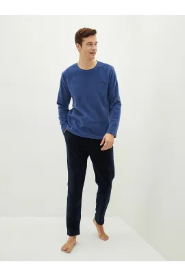 Erkekler üçin pižama komplekti LC Waikiki, Reňk: Gök, Ölçeg: 3XL