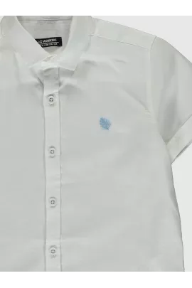 Рубашка  LC Waikiki, Цвет: Белый, Размер: 4-5 лет, изображение 3