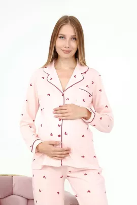 Пижамный комплект LIKAPA, Цвет: Розовый, Размер: 2XL, изображение 2
