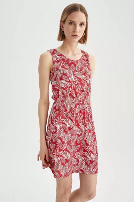 Платье DeFacto, Цвет: Коралловый, Размер: XS, изображение 2