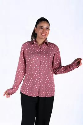 Рубашка (M) MAKENTMODA, Цвет: Розовый, Размер: M, изображение 2