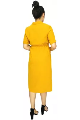 Платье Genel, Цвет: Желтый, Размер: 38, изображение 2