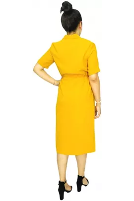 Платье Genel, Цвет: Желтый, Размер: 38, изображение 3