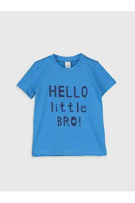 Kiçi çagalar üçin futbolka LC Waikiki, Reňk: Açyk gök, Ölçeg: 9-12 aý