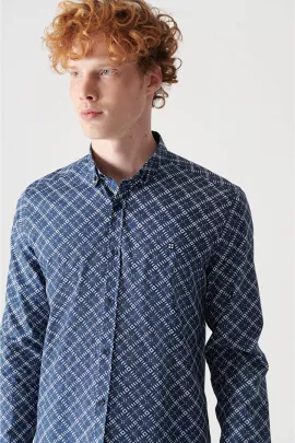 Рубашка AVVA, Цвет: Синий, Размер: 2XL, изображение 2