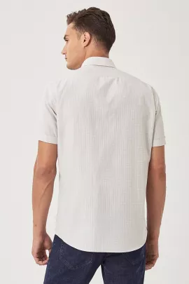 Рубашка ALTINYILDIZ CLASSICS, Цвет: Бежевый, Размер: L, изображение 5