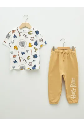 Kiçi çaga komplekti LC Waikiki, Reňk: Bež, Ölçeg: 18-24 aý